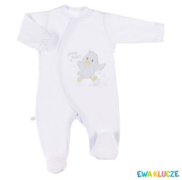 EWA NEWBORN Pajac biały 46-62