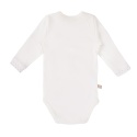 EWA NEWBORN Body rozpinane ecru