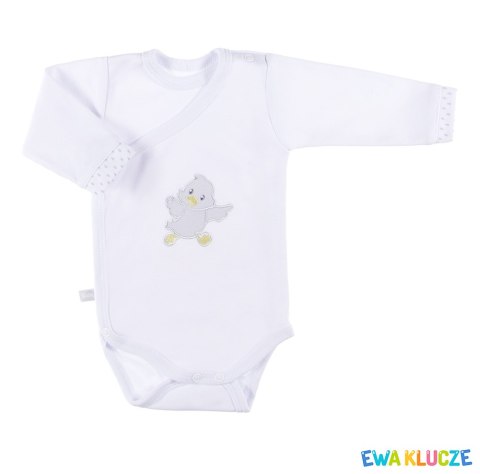 EWA 852724 NEWBORN Body REGL DŁ biały 62