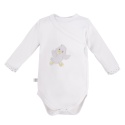 EWA 852724 NEWBORN Body REGL DŁ biały 62