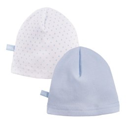 EWA Czapka Smerfetka 2-pak niebieska 50-62