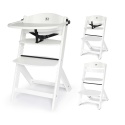 KINDERKRAFT Krzesełko do karmienia ENOCK NATURAL WHITE