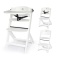 KINDERKRAFT Krzesełko do karmienia ENOCK NATURAL WHITE