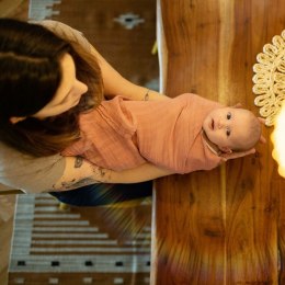 PETITE&MARS 415364 Zestaw pieluszek z muślinu bambusowego 3 szt 68x68 cm Pink Meadow