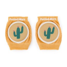 PETITE&MARS 522819 Elastyczne nakolanniki do raczkowania Follow Intense Ochre 6 m+