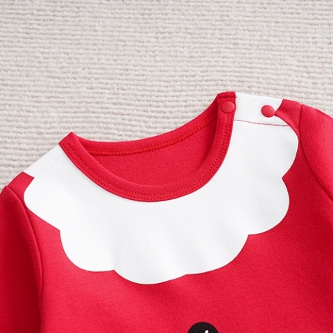 Pajacyk świąteczny z czapką MIKOŁAJEK