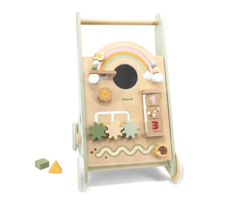 VIGA 44226 PolarB Drewniany pchacz chodzik zielony