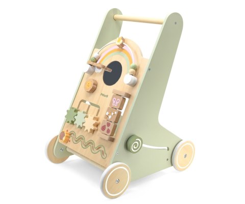 VIGA 44226 PolarB Drewniany pchacz chodzik zielony