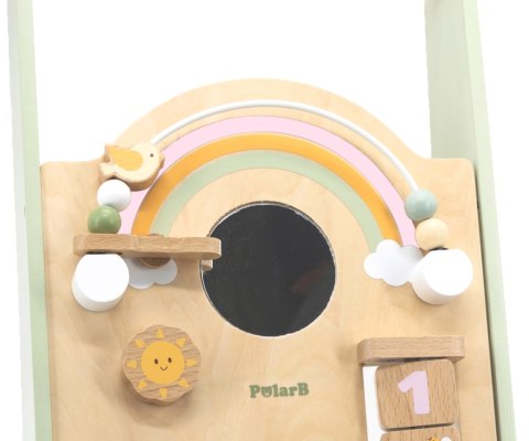 VIGA 44226 PolarB Drewniany pchacz chodzik zielony