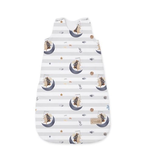 ALBERO MIO Śpiworek do spania M (1,5 TOG) CP3 Księżycowy Jeżyk