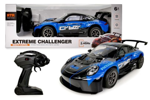ARTYK 176975 Auto zdalnie sterowane niebieskie