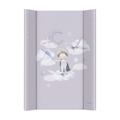 CEBA 102-000-818 Przewijak miękki profilowany krótki 50x70 Basic Wild Swans (Dzikie łabędzie)