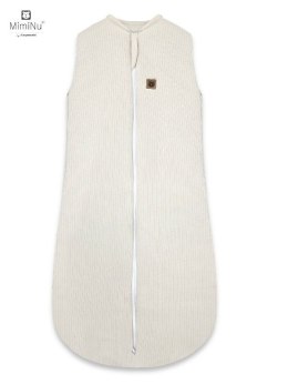 KIECZMERSKI Śpiworek do spania całoroczny MIMINU SOFT TEDDY 2,5 TOG beż 62/76cm 3-12m