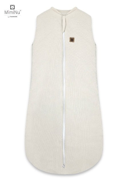 KIECZMERSKI Śpiworek do spania całoroczny MIMINU SOFT TEDDY 2,5 TOG beż 62/76cm 3-12m