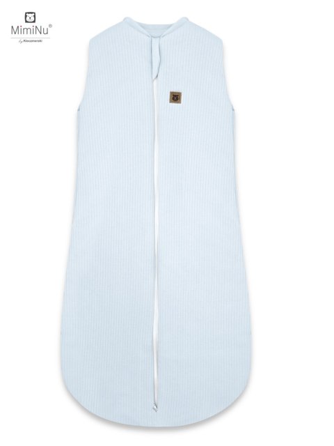KIECZMERSKI Śpiworek do spania całoroczny MIMINU SOFT TEDDY 2,5 TOG niebieski 62/76cm 3-12m