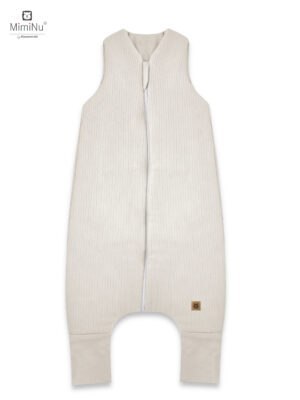 KIECZMERSKI Śpiworek do spania ocieplany z nogawkami MIMINU SOFT FLO S beż 80/98cm 1-2,5 roku