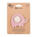 PETITE&MARS 608820 Silikonowa zabawka pop-up Elephant Edwin Dusty Rose 6 m+