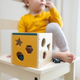 PETITE&MARS 615730 Drewniana zabawka - sorter Gravity Cosmic Blue 12 m+