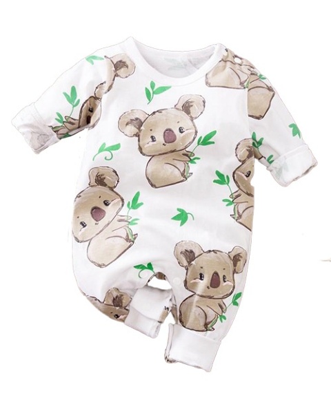 Pajacyk niemowlęcy piżamka KOALA
