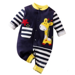 Pajacyk niemowlęcy rozpinany BLUE