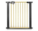 MILLY MALLY 6575 Bramka zabezpieczająca - barierka na schody Guardy 83 Black Natural