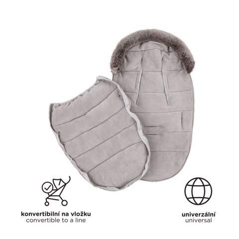 PETITE&MARS 534805 Zimowy śpiworek Comfy 4w1 Veritable Khaki