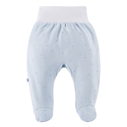 Półśpiochy dziecięce 3-pak niebieskie 56-68