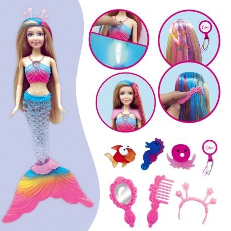 WOOPIE 56829 Lalka Gina Syrenka