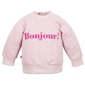 Bluza dresowa Bonjour różowa 62-104
