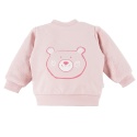 Bluza rozpinana bez kaptura Big Bear róż
