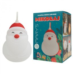 MARY'S MW61110 Lampka nocna LED Mikołaj RGB