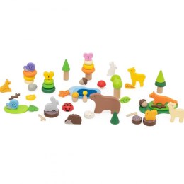VIGA 44819 Drewniane Klocki Leśne Opowieści