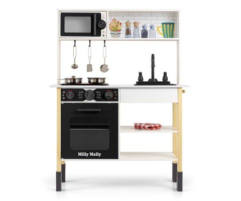 MILLY MALLY Drewniana kuchnia Astrid Black