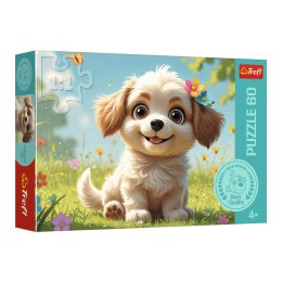 TREFL 17408 Puzzle 60 Szczeniaczkiem być !