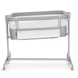 KINDERKRAFT Łóżeczko dostawne Nestee Up 2 full light grey