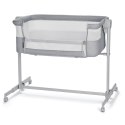 KINDERKRAFT Łóżeczko dostawne Nestee Up light grey