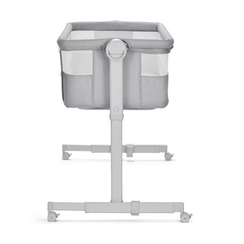KINDERKRAFT Łóżeczko dostawne Nestee Up light grey