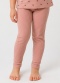 Legginsy prążkowane TRES BIEN 92-140 różowe