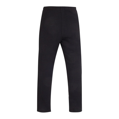 Legginsy prążkowane TRES BIEN 92-140 czarne