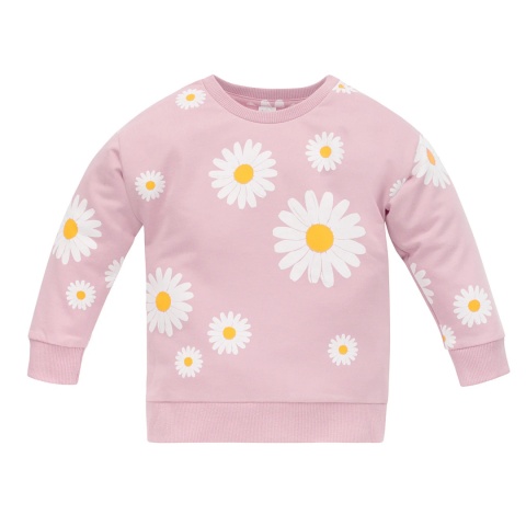 Bluza różowa w stokrotki DAISY