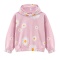 Bluza z kapturem różowa stokrotki DAISY