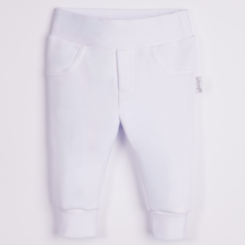 Komplet do chrztu dla chłopca biały: body, spodnie, bluza, czapka