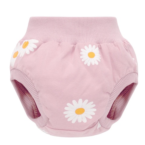Bloomersy różowe w stokrotki DAISY