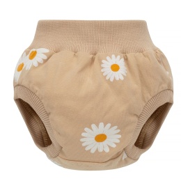 Bloomersy beżowe w stokrotki DAISY