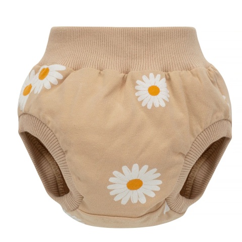 Bloomersy beżowe w stokrotki DAISY