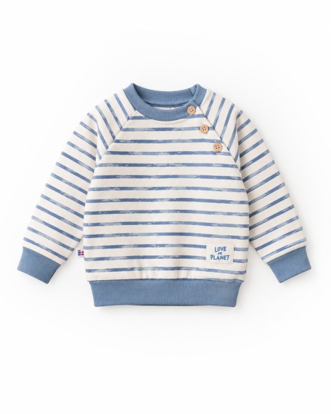 Bluza dziecięca Marynarskie Paski – ecru 68-104