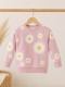Bluza różowa w stokrotki DAISY