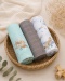 Pieluszki bambusowe NATURAL BAMBOO - 3-pak Samoloty