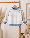 Bluza dziecięca Marynarskie Paski – ecru 68-104