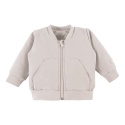Bluza jasna beżowa dla chłopca rozpinana Simply Comfy 62-104